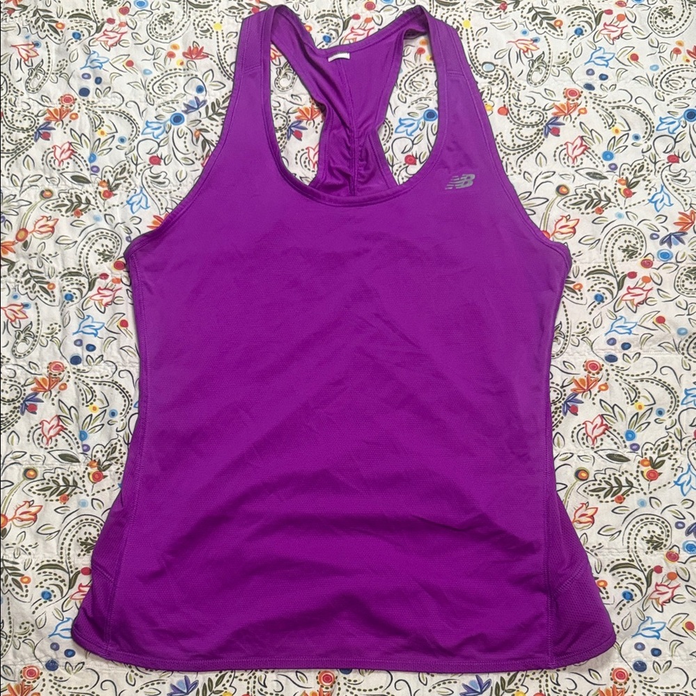 New Balance Women's Vibrant Purple Tank Top
